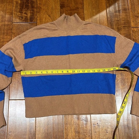 Everlane Muck Neck Wool Stripped Sweater Size S - Picture 8 of 13